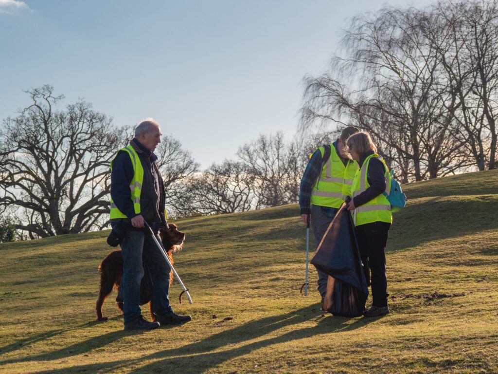 New-Forest-Ambassadors-picking-litter-scaled